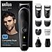 Rifinitore 9-in-1 MGK541 Wet & Dry per Barba Corpo Capelli Lama in Acciaio Inossidabile Colore Nero / Blu - Foto miniatura 1