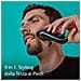 Rifinitore 9-in-1 MGK541 Wet & Dry per Barba Corpo Capelli Lama in Acciaio Inossidabile Colore Nero / Blu - Foto miniatura 3
