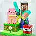 Steve Diorama Light Lampada Da Tavolo Minecraft Figural - Foto miniatura 3