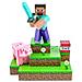 Steve Diorama Light Lampada Da Tavolo Minecraft Figural - Foto miniatura 1