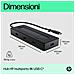 Hub Multiporta USB-C 4K Colore Nero - Foto miniatura 5