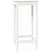 Tavolo Da Bar Bianco 50x50x110 Cm In Legno Massello Di Pino - Foto miniatura 2