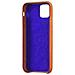 Cover In Pelle Premium Per Iphone 11, Arancione - Foto miniatura 3