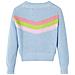 Maglione Per Bambini Lavorato A Maglia Blu 140 - Foto miniatura 2