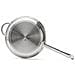 Padella In Acciaio Inox Da 32 Cm - 3504.32 - Foto miniatura 3