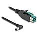 Cavo PoweredUSB maschio 12 V - DC 5,5 x 2,5 mm maschio ad angolo 1 m - Foto miniatura 1