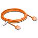 Cavo di rete RJ45 Cat. 6 UTP Ultra Slim 3 m arancione con connettori corti - Foto miniatura 1