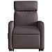 Poltrona Alzapersona Reclinabile Marrone Scuro in Tessuto - Foto miniatura 9
