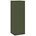 Supporti per Piante da Esterno Pillar 2 pcs Verde Oliva 24x24x75 cm Acciaio - Foto miniatura 5