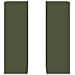 Supporti per Piante da Esterno Pillar 2 pcs Verde Oliva 24x24x75 cm Acciaio - Foto miniatura 6