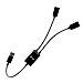 USB-A Cable HUB 2 port (2x USB-A) - Foto miniatura 1