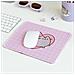 Tappetino Per Mouse Per Pc Collezione Moments 23x19cm Base Antiscivolo, Rosa - Foto miniatura 4