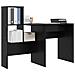 Scrivania Rovere nero 131.5 x 50 x 106.5 cm Legno multistrato - Foto miniatura 3