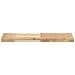 Ripiano a Parete 100x30x4 cm Legno Massello Acacia Non Trattato - Foto miniatura 4