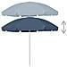 Ombrellone Da Spiaggia Blu 300 Cm - Foto miniatura 1