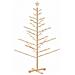 Albero di Natale in legno con supporto Naturale 150 cm - Foto miniatura 1