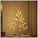 Albero di Natale in legno con supporto Naturale 150 cm - Foto miniatura 2