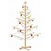 Albero di Natale in legno con supporto Naturale 150 cm - Foto miniatura 3