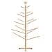 Albero di Natale in legno con supporto Naturale 150 cm - Foto miniatura 5