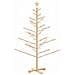 Albero di Natale in legno con supporto Naturale 150 cm - Foto miniatura 7