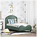 Struttura letto per bambini con testata Verde Mare 70 x 140 cm - Foto miniatura 2