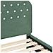 Struttura letto per bambini con testata Verde Mare 70 x 140 cm - Foto miniatura 8