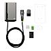 GC EVGC021B2250 - Wallbox, 3,6 - 22 KW, 5 m, NFC Grigio Alluminio Parete Display incorporato LED - Foto miniatura 4
