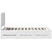 Struttura del letto Bianco 100 x 200 cm Legno Ingegnerizzato - Foto miniatura 9