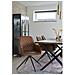 Sedia Harbo-marrone-similpelle-62x56x89 Cm - Foto miniatura 4