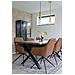 Sedia Harbo-marrone-similpelle-62x56x89 Cm - Foto miniatura 5