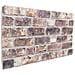 Pannelli da parete 10 pcs Marrone Scuro 100 x 50 cm Schiuma EPS - Foto miniatura 1