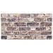 Pannelli da parete 10 pcs Marrone Scuro 100 x 50 cm Schiuma EPS - Foto miniatura 2