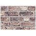 Pannelli da parete 10 pcs Marrone Scuro 100 x 50 cm Schiuma EPS - Foto miniatura 4