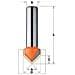 Fresa X Intagli A 90 Gr. Hw S=8 D=16x12.7x53 Dx 915.160.11 - Foto miniatura 1