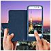 Custodia Smartphone 5,3"" A 5,5'' Universale Portafoglio Porta-carte - Blu Scuro - Foto miniatura 3