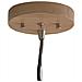 Sospensione Rustica In Legno Naturale Lampadario Moderno E27 I-calder-s30 - Foto miniatura 2