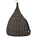Cesta Per Gatti Cuscino Grigio 40x60cm Teepee Salice Naturale - Foto miniatura 4