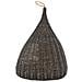 Cesta Per Gatti Cuscino Grigio 40x60cm Teepee Salice Naturale - Foto miniatura 5