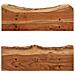Mensole 2 pz 60x20x18 cm in Legno Massello di Acacia - Foto miniatura 8