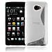Custodia Compatibile Con Htc Butterfly S In Semi Transparente - Coperchio Protettivo In Silicone Tpu Flessibile - Foto miniatura 4