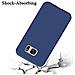Custodia Compatibile Con Samsung Galaxy S7 In Liquid Blu - Coperchio Protettivo In Silicone Tpu Flessibile - Foto miniatura 3