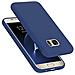 Custodia Compatibile Con Samsung Galaxy S7 In Liquid Blu - Coperchio Protettivo In Silicone Tpu Flessibile - Foto miniatura 1