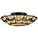 Plafoniera Classica, 2 X 60 W / e27 Alcott Qz / alcott / f Quoizel - Foto miniatura 1