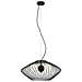 Lampada A Sospensione Moderna Nera A 3 Luci Con Paralume Nero E Bianco, G9 - Foto miniatura 1