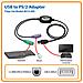 Tripp Lite USB - PS / 2 Adapter USB A 2 x MINI DIN-6 Nero cavo di interfaccia e adattatore - Foto miniatura 2