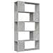 Libreria /Divisorio Grigio Cemento 80x24x155 cm in Truciolato - Foto miniatura 2