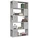 Libreria /Divisorio Grigio Cemento 80x24x155 cm in Truciolato - Foto miniatura 3