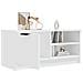 Mobile Porta TV Bianco 80x35x36,5 cm in Legno Multistrato - Foto miniatura 5