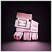 Box Light Lampada Da Tavolo Minecraft Pig 2d Rosa - Foto miniatura 4