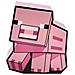 Box Light Lampada Da Tavolo Minecraft Pig 2d Rosa - Foto miniatura 5